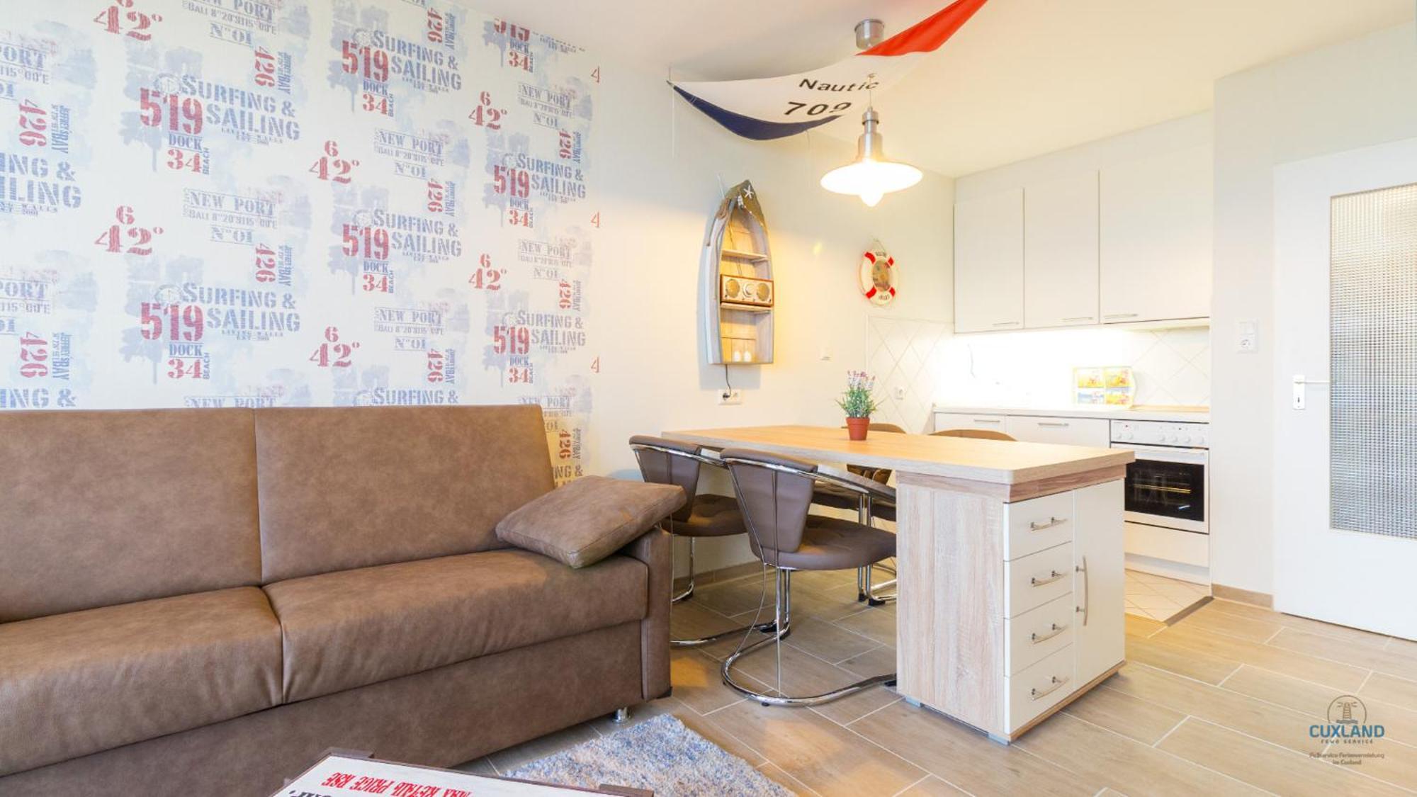 Urlaub Mit Seesicht Haus Nautic Whg.709 쿡스하펜 외부 사진